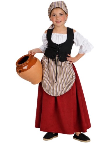 Costume de serveuse | Costumes pour enfants Le Roi du Carnaval